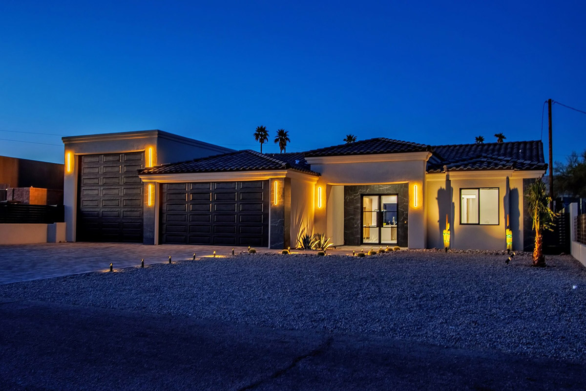 Modern Style Custom Home Lake Havasu